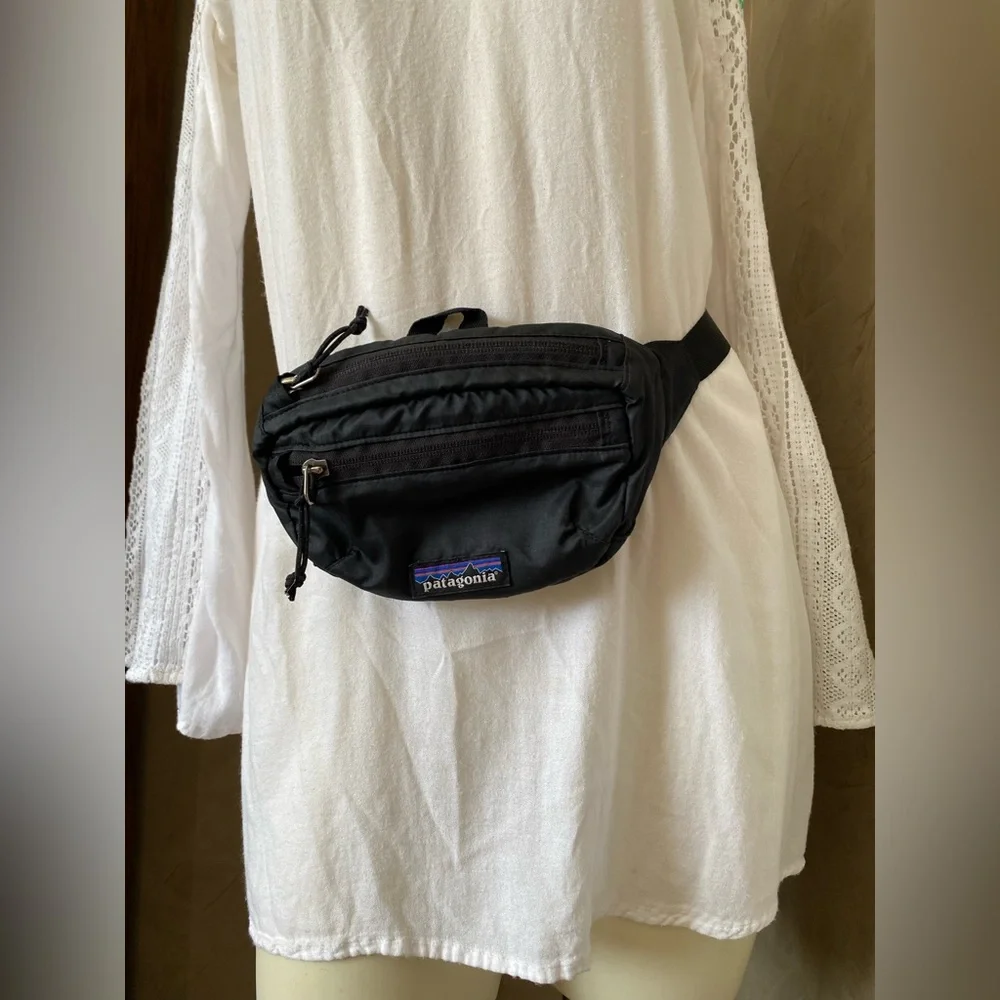 PATAGONIA Black Ultralight Black Hole Mini Hip Pack 1L unisex - Picture 16 of 16